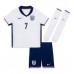 England Bukayo Saka #7 Replica Home Minikit Euro 2024 Short Sleeve (+ pants)